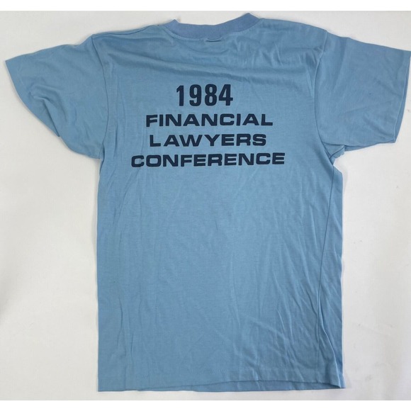 Vintage Rare "Trust Me" 84' Lawyers Conference T-Shirt Large - Picture 4 of 7